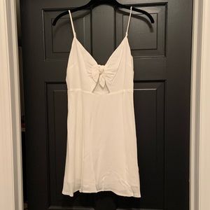 Forever 21 Front tie white dress